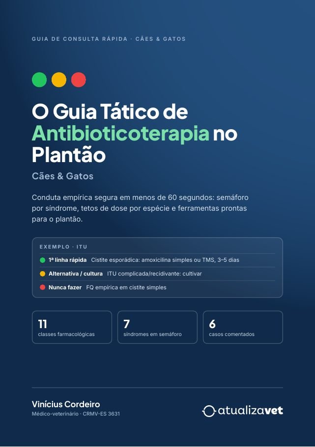 Capa: O Guia Tático de Antibioticoterapia no Plantão